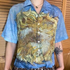 Todd Snyder x The Met designer Cabana button down Tee